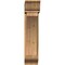 Ekena Millwork Thorton Traditional Rough Sawn Bracket w/ Offset Brace, Western Red Cedar, 8"W x 24"D x 36"H BKT0806X24X36THR01RWR - alternate 4